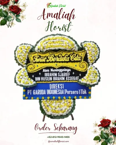 Papan Bunga Duka di Manisrenggo